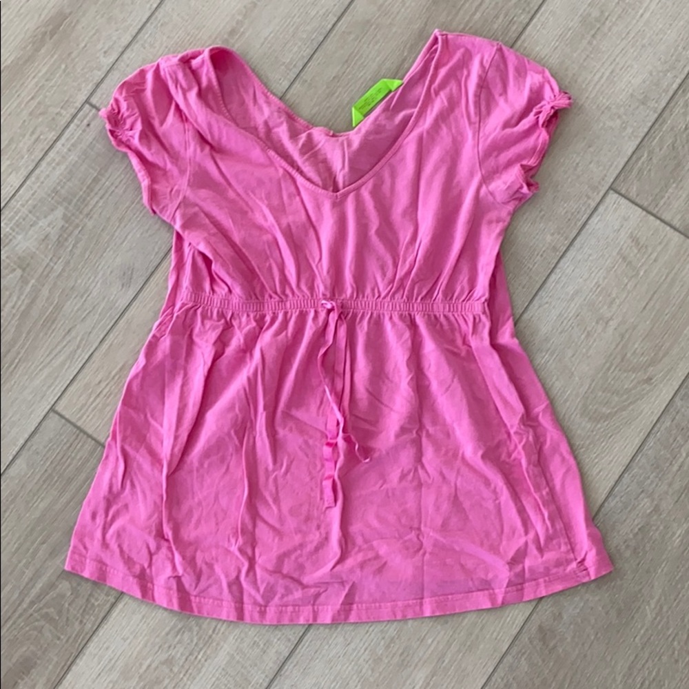 Pink sleep shirt